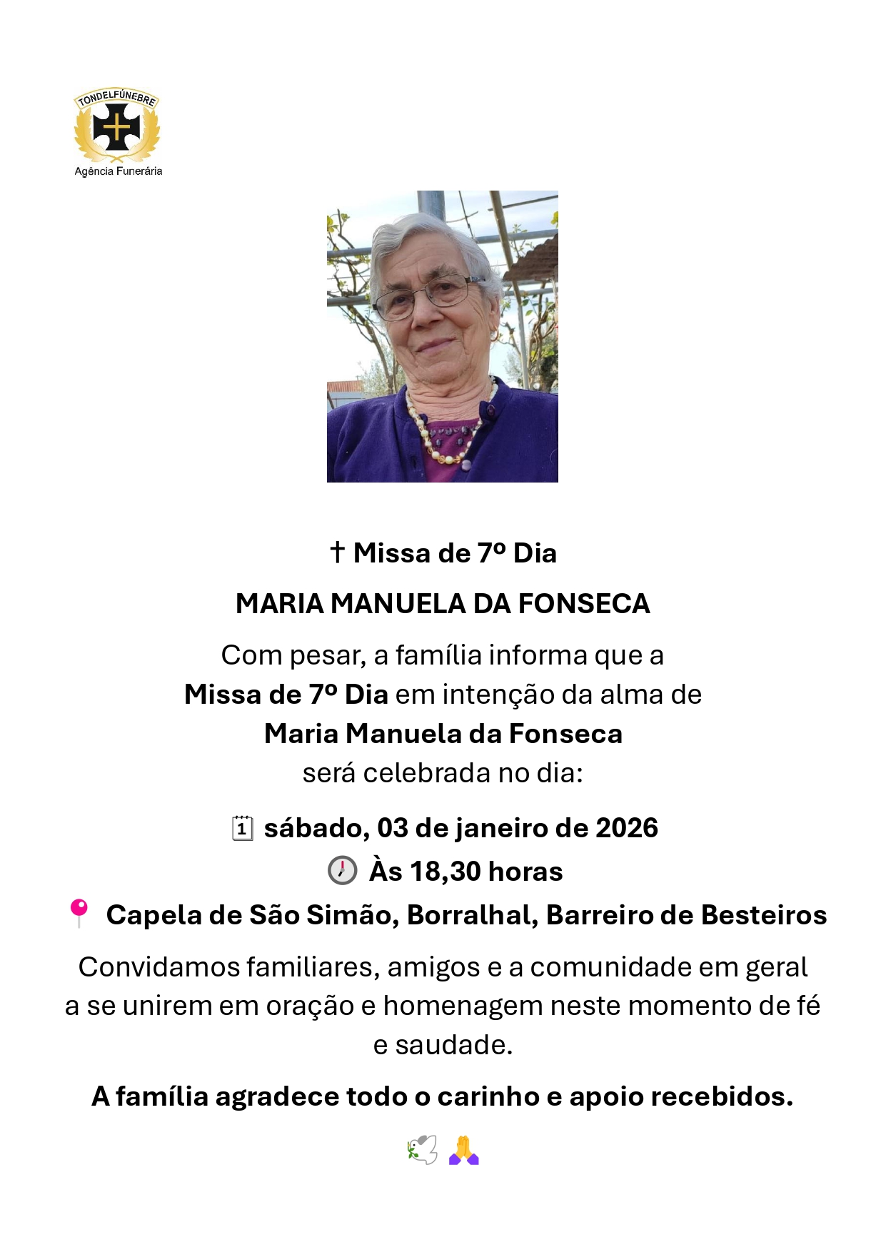 MARIA MANUELA DA FONSECA