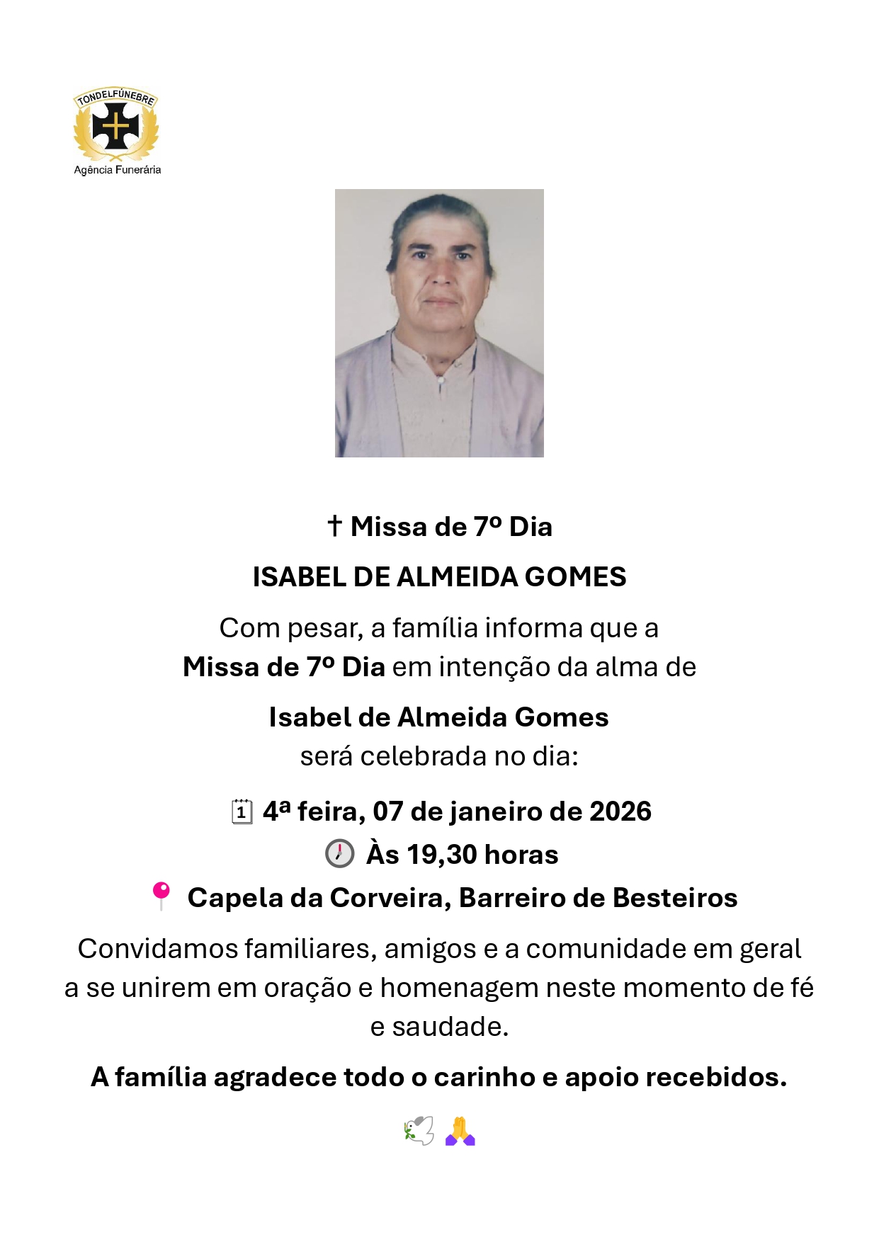 ISABEL DE ALMEIDA GOMES