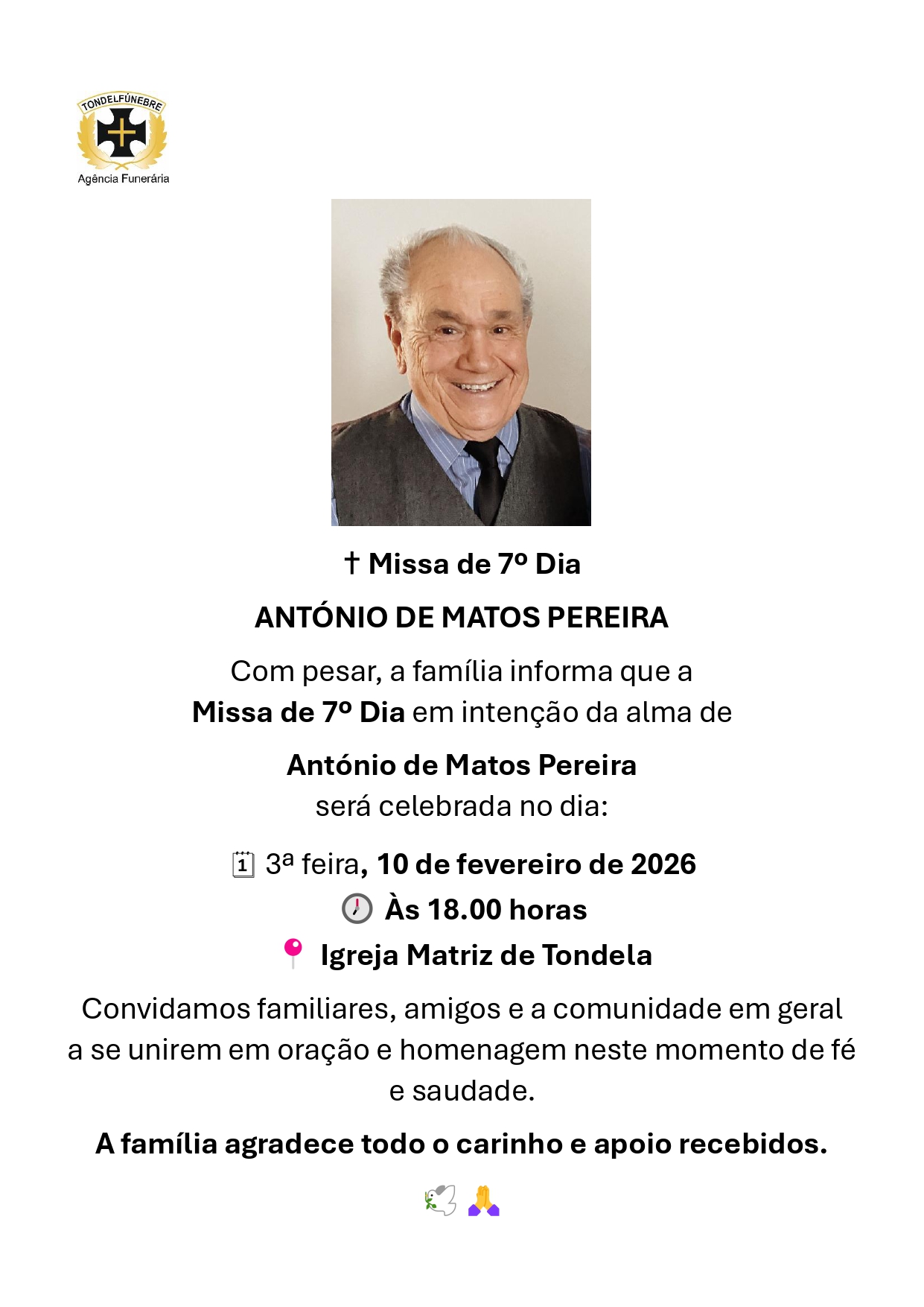 ANTÓNIO DE MATOS PEREIRA