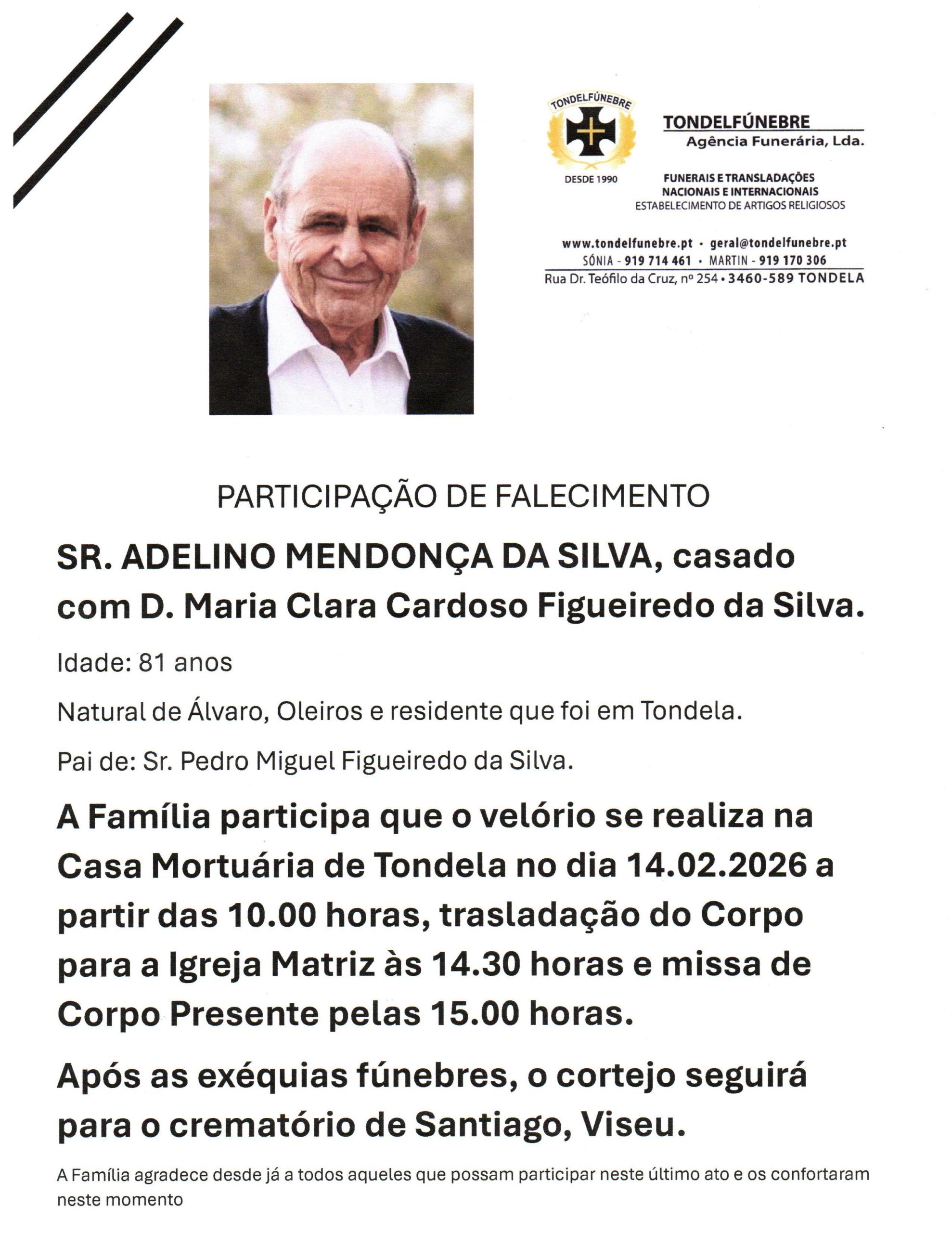 ADELINO MENDONÇA DA SILVA