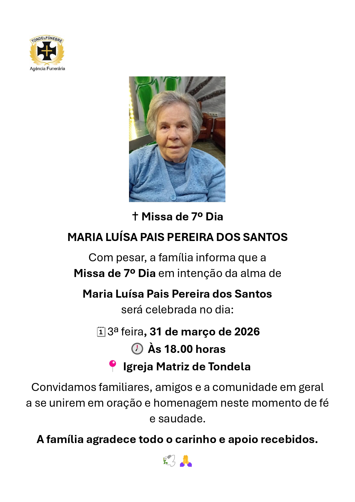 MARIA LUÍSA PAIS PEREIRA DOS SANTOS