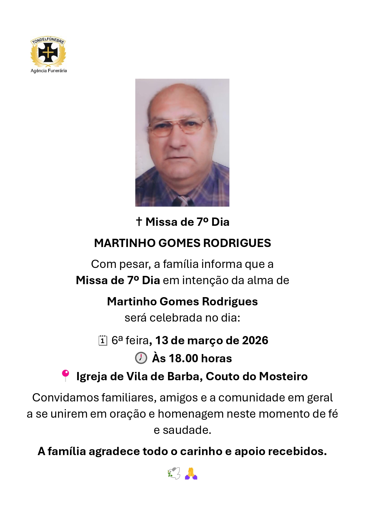 MARTINHO GOMES RODRIGUES