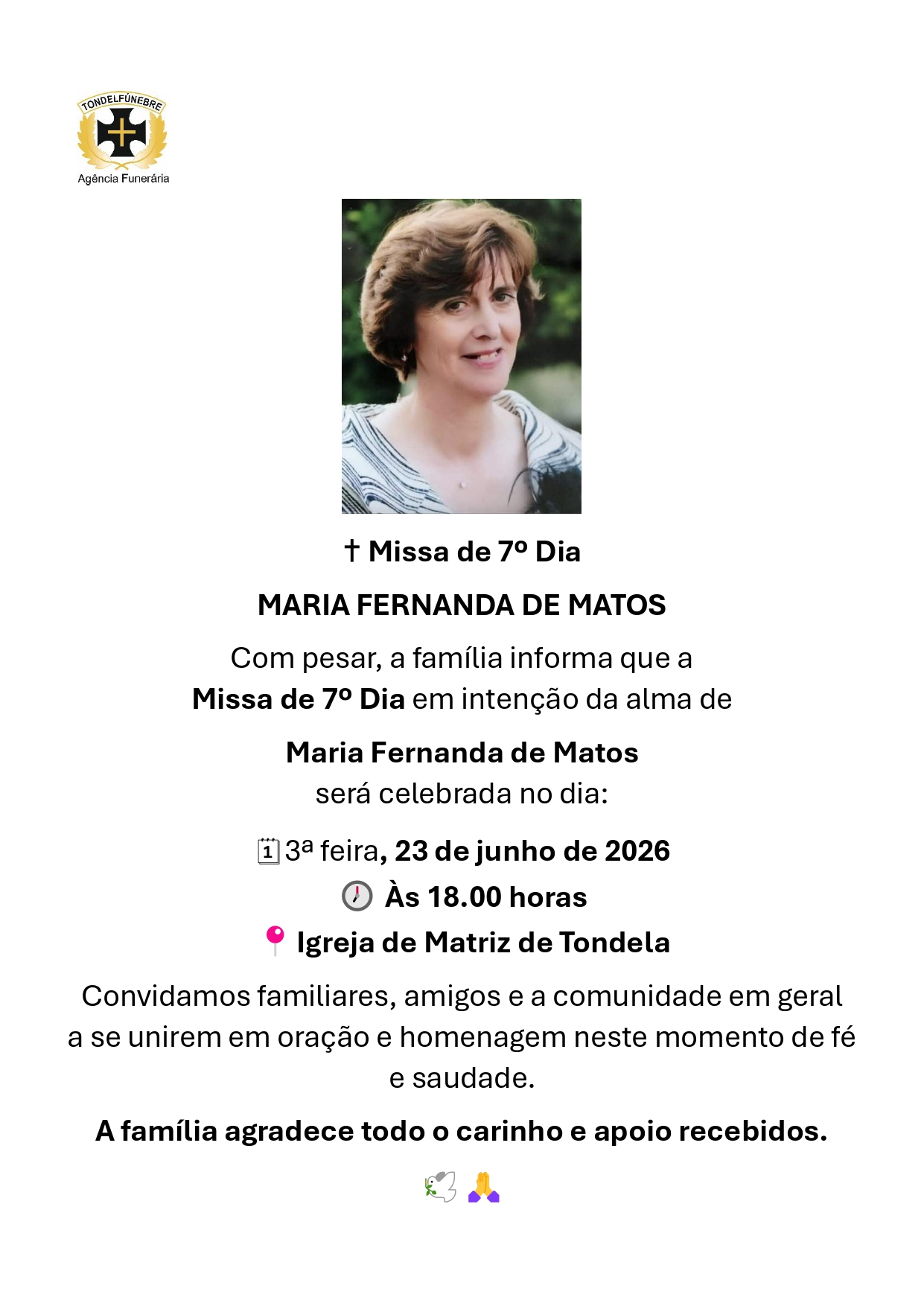 MARIA FERNANDA DE MATOS
