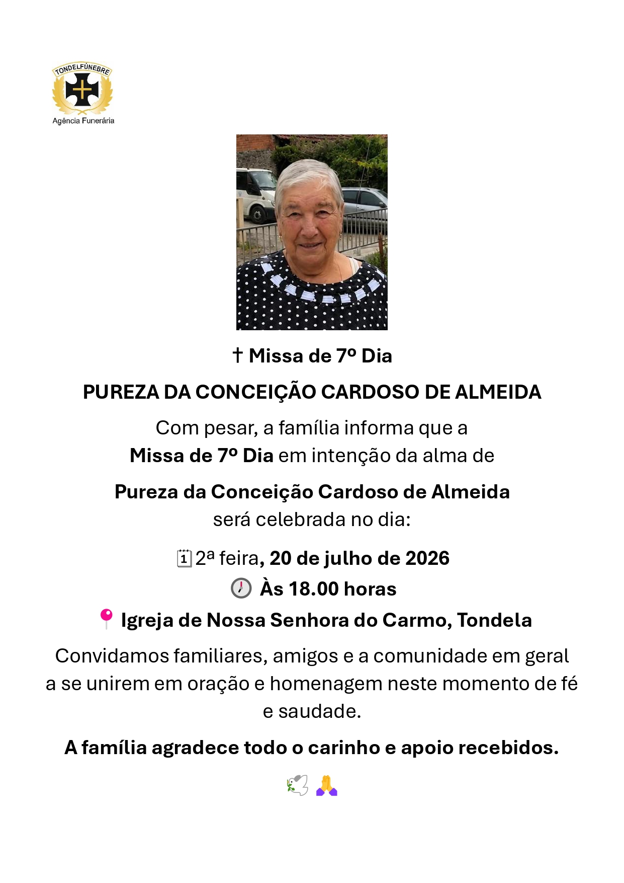 PUREZA DA CONCEIÇÃO CARDOSO DE ALMEIDA