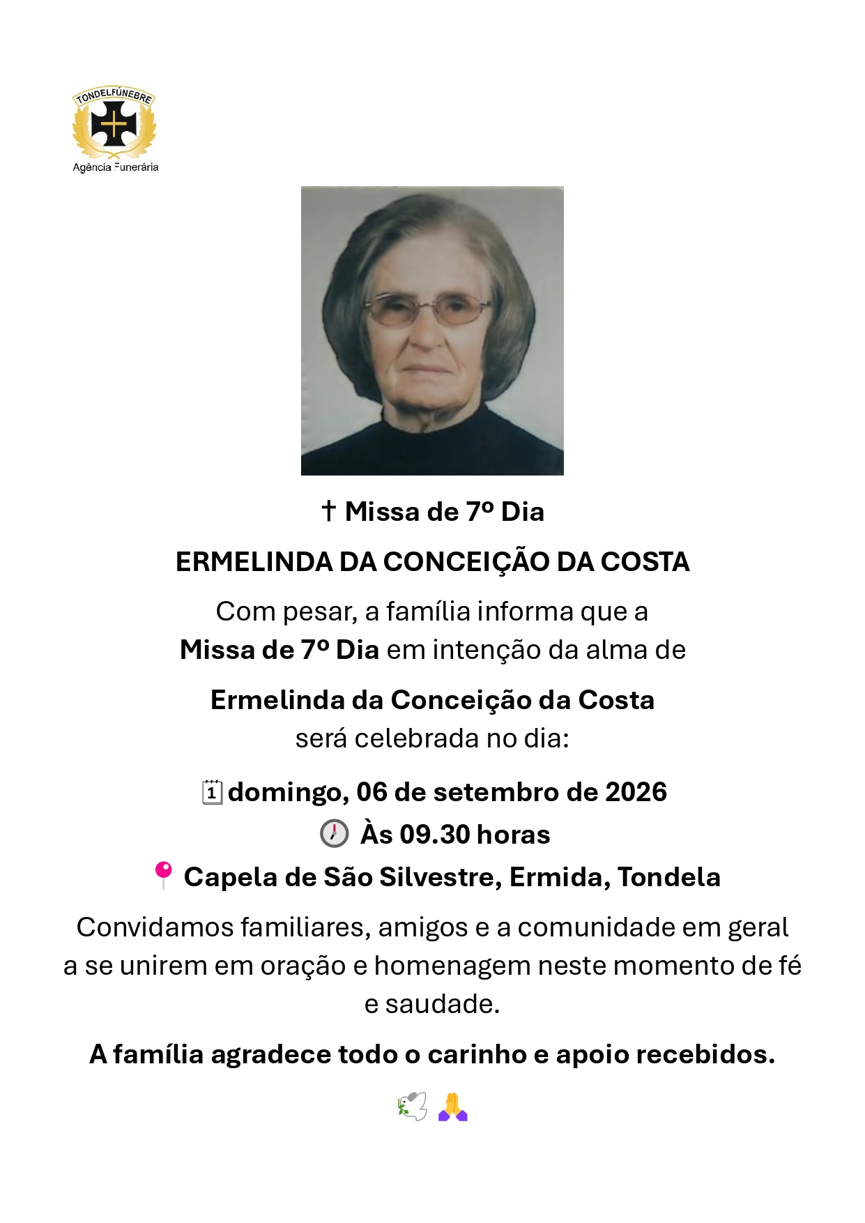 ERMELINDA DA CONCEIÇÃO DA COSTA