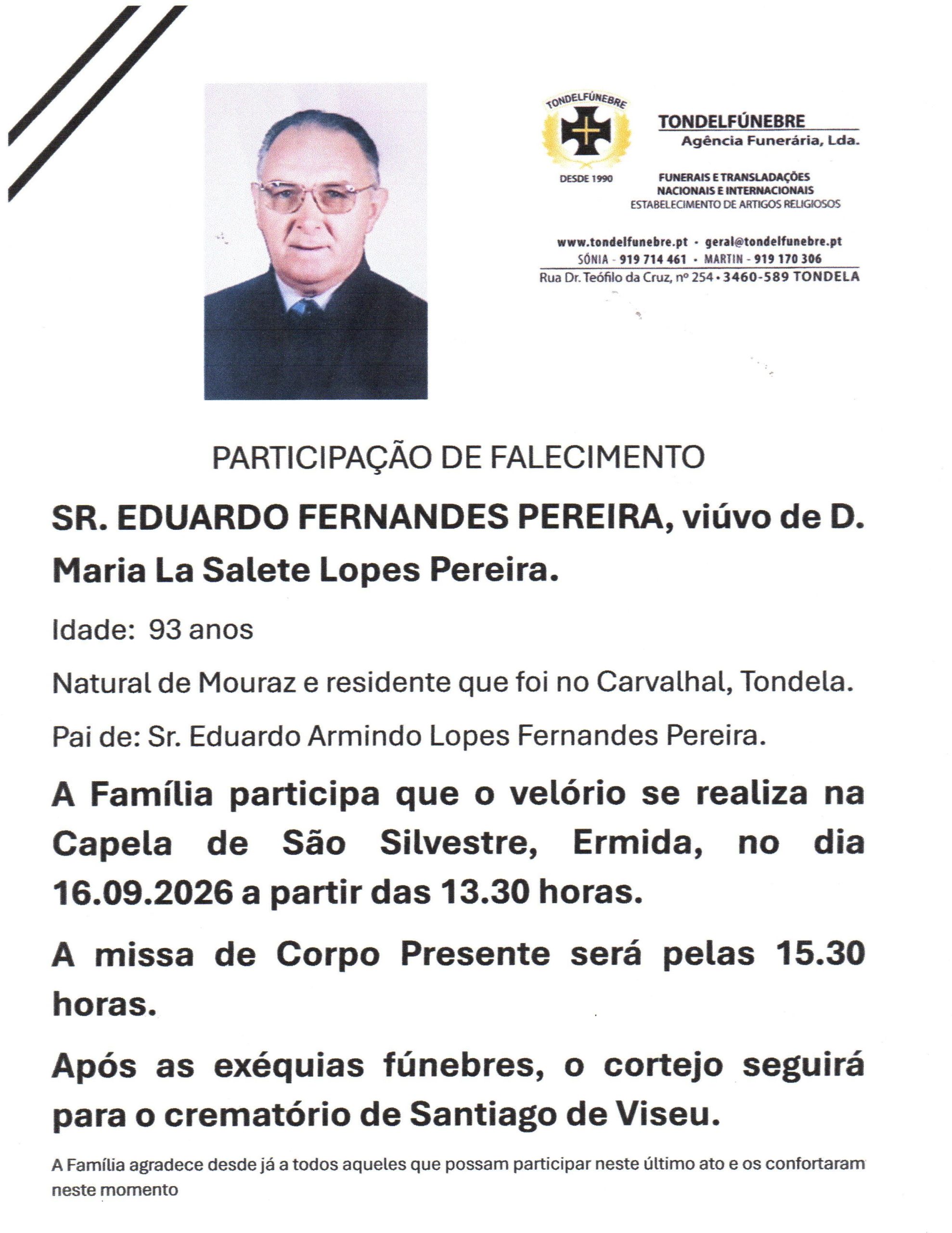 EDUARDO FERNANDES PEREIRA