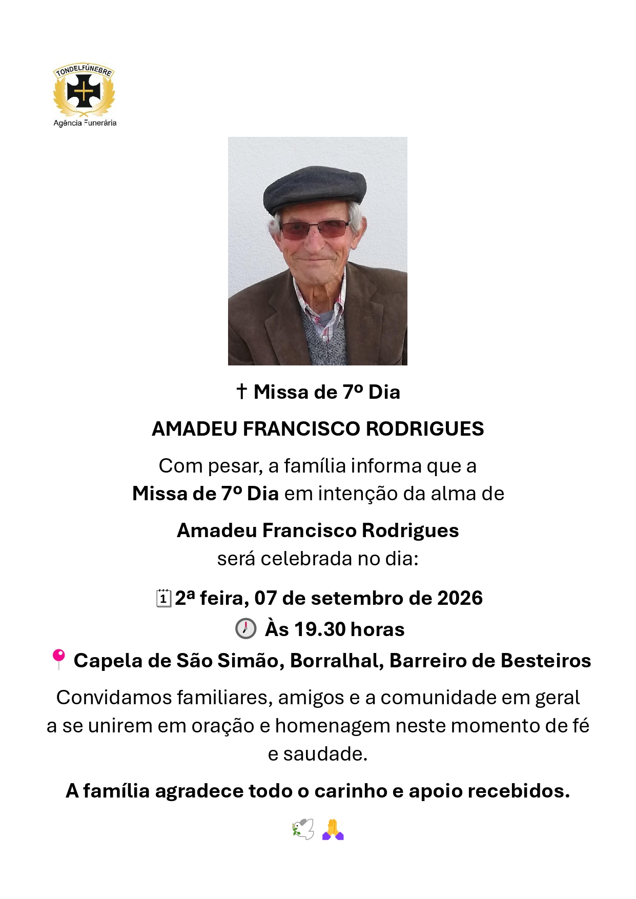 AMADEU FRANCISCO RODRIGUES