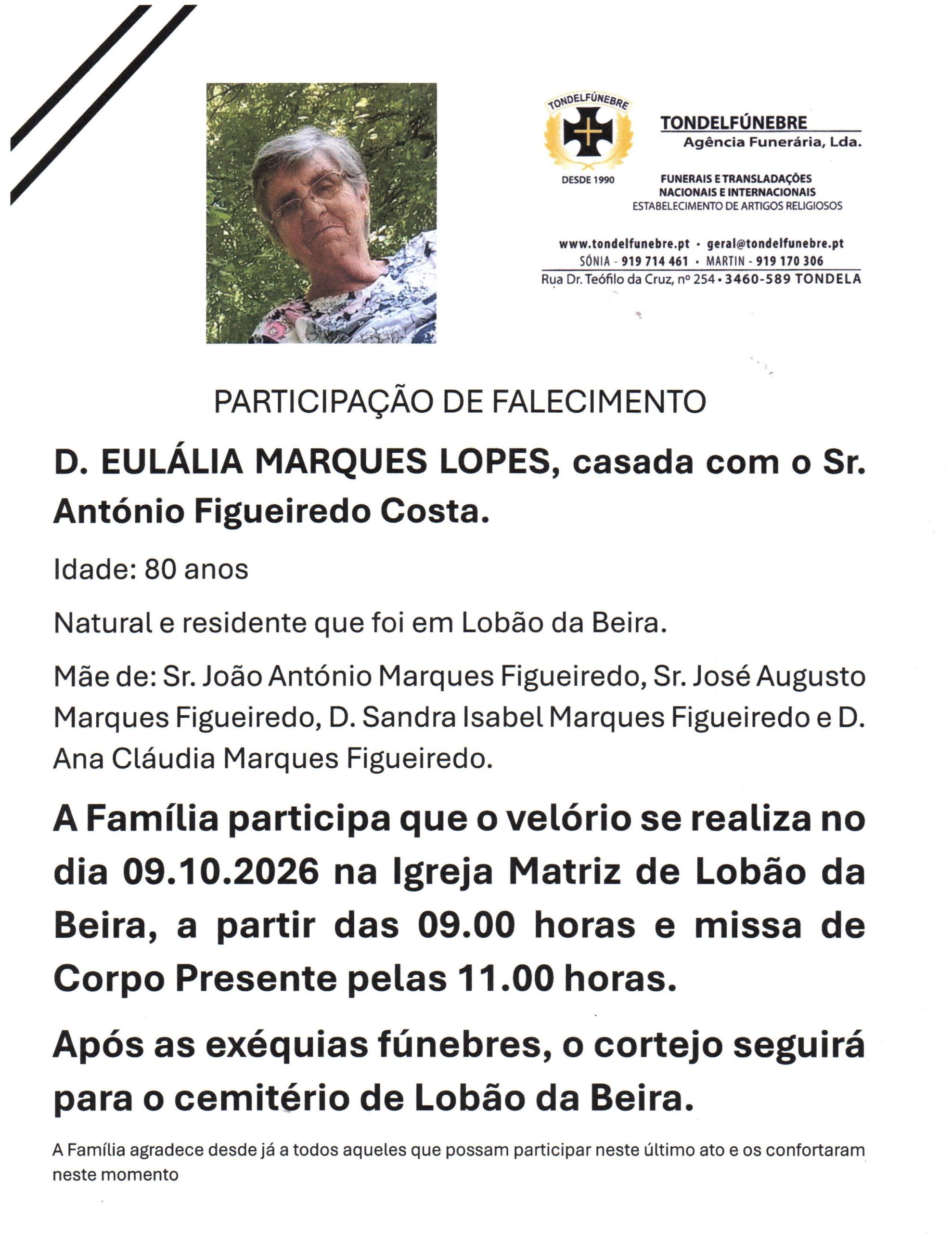 EULÁLIA MARQUES LOPES